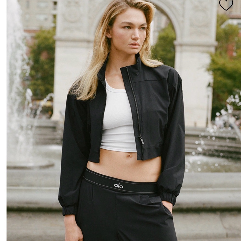 ALO Yoga Black Clubhouse Jacket